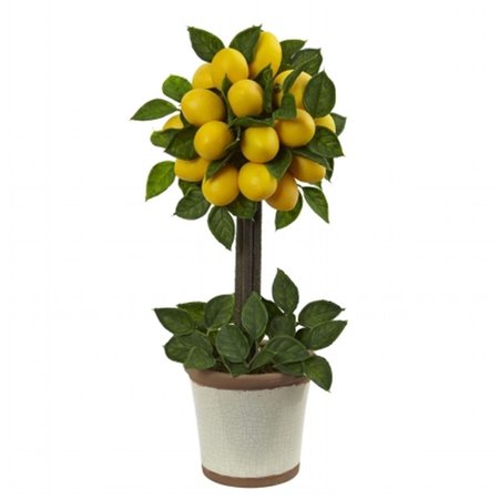 DARE2DECOR Lemon Ball Topiary Arrangement DA408283